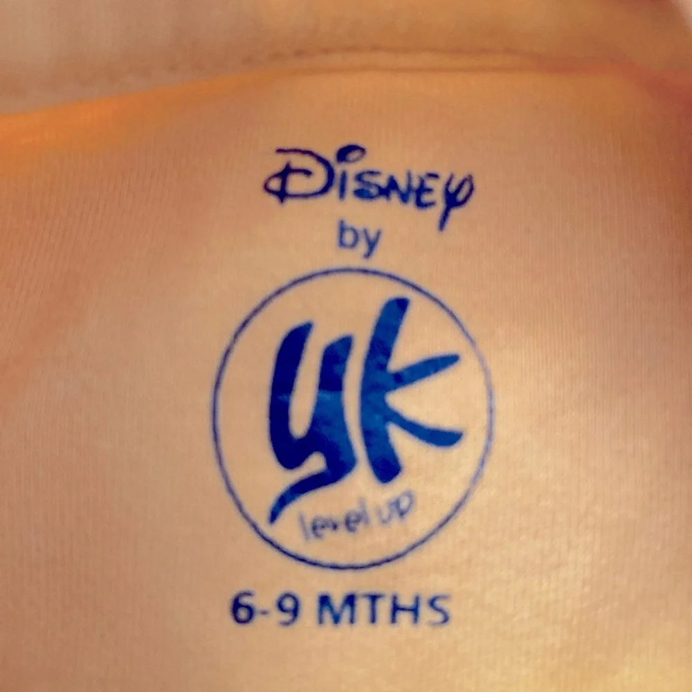 Disney Donald Duck Graphic One‎ Piece Romper 6–9 Months Cotton